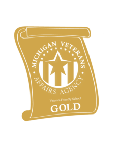 veteran friendly gold level logo